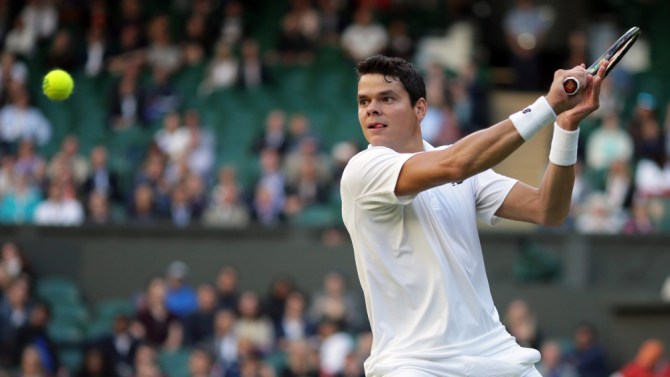 Wimbledon : Raonic accède au quatrième tour