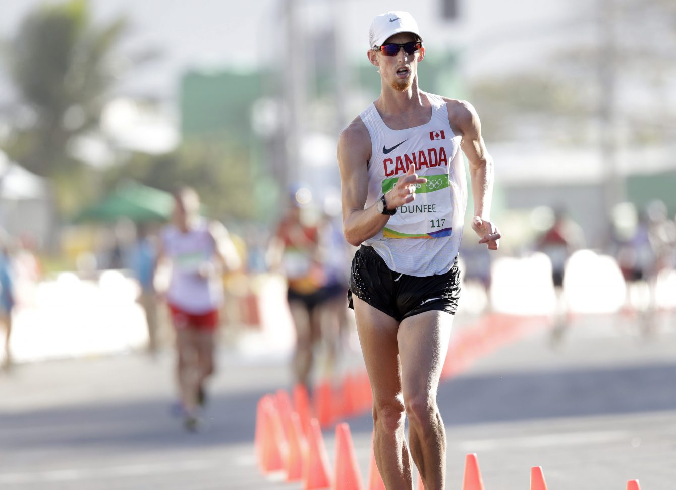Evan Dunfee a signé la meilleure performance canadienne au 20 km marche.