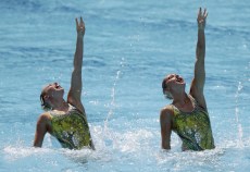 Equipe Canada - nage synchronisée - Jacqueline Simoneau et Karine Thomas - Rio 2016