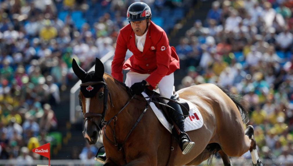 Eric Lamaze remporte sa troisième médaille olympique en ...