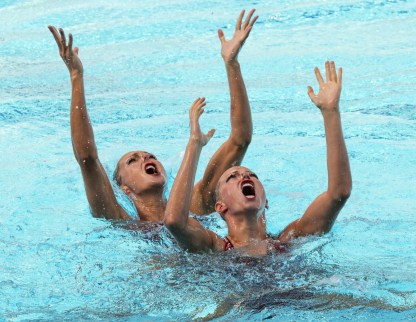 Equipe Canada - nage synchronise - Jacqueline Simoneau et Karine Thomas - Rio 2016