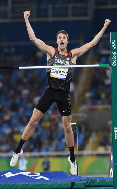 Equipe Canada - saut en hauteur - athletisme - Derek Drouin - Rio 2016