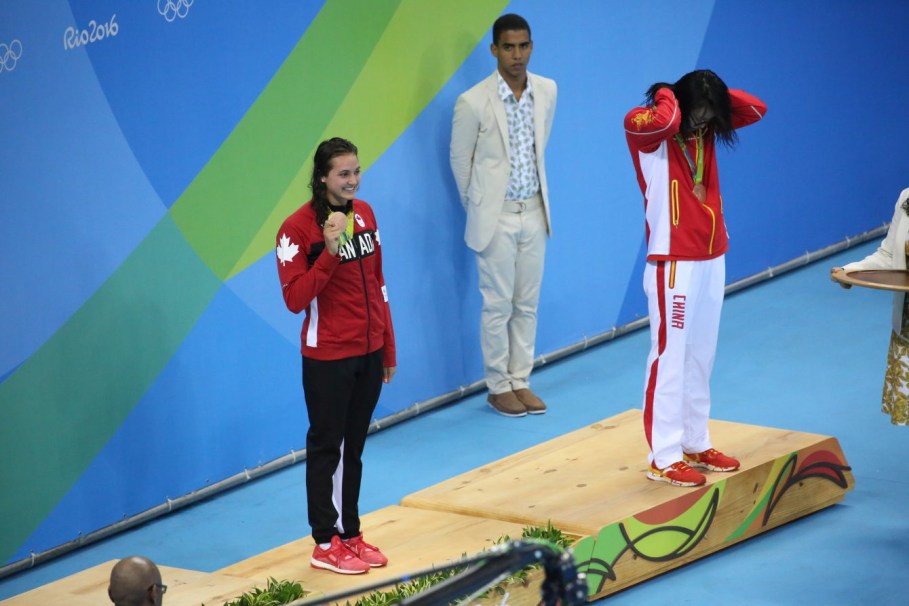 Équipe Canada - natation - Kylie Masse - Rio 2016