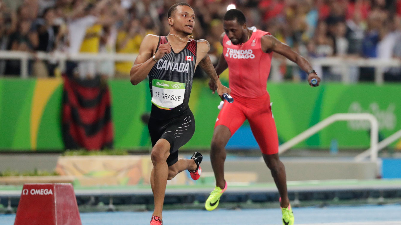 Equipe Canada - athletisme - Andre De Grasse - Rio 2016