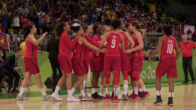 Equipe Canada - basketball - Tamara Tatham - Rio 2016