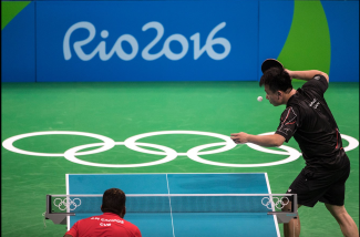 Equipe Canada - tennis de table - eugene wang - Rio 2016