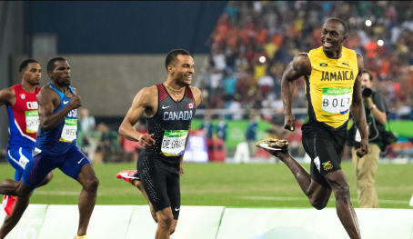 Equipe Canada - athletisme - Andre de Grasse - Rio 2016