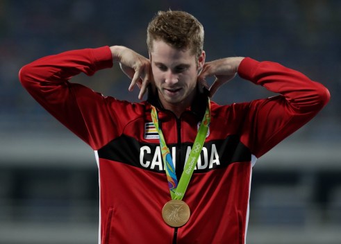 Equipe Canada - athletisme - Derek Drouin - Rio 2016