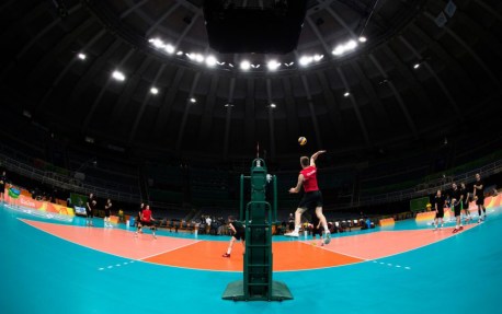 Équipe Canada à l’entraînement en vue du tournoi olympique des Jeux de Rio, 2016. COC Photo/Mark Blinch