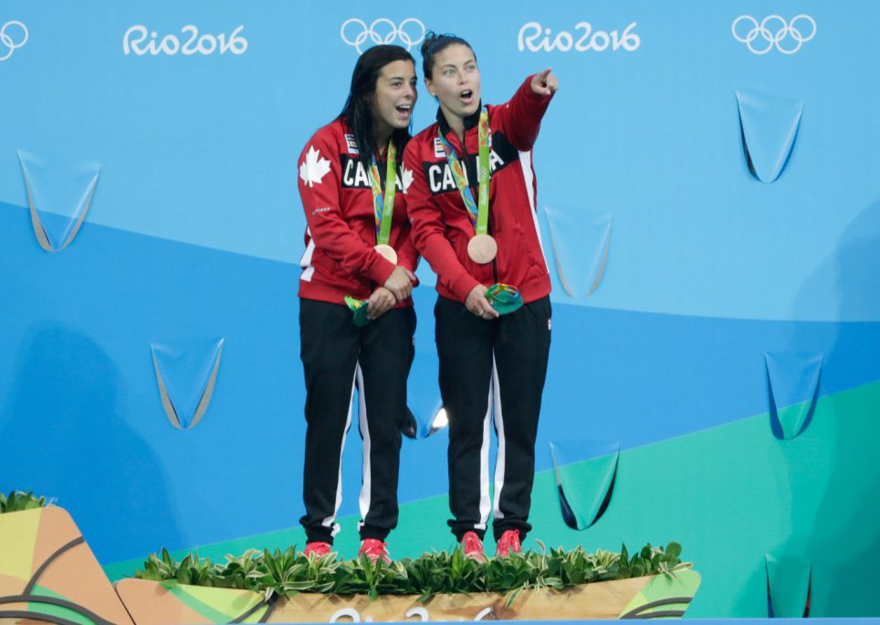 Equipe Canada - plongeon - Meaghan Benfeito - Roseline Filion - Rio 2016