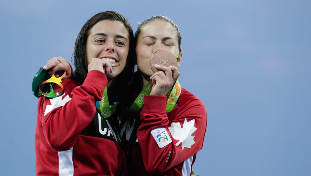 Equipe Canada - plongeon - Meaghan Benfeito - Roseline Filion - Rio 2016
