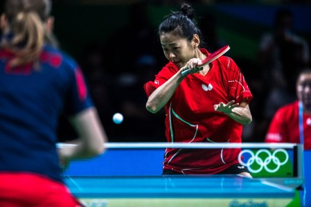 Equipe Canada - tennis de table - mo zhang - Rio 2016