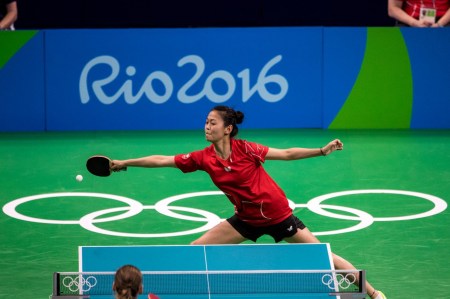 Equipe Canada - tennis de table - mo zhang - Rio 2016