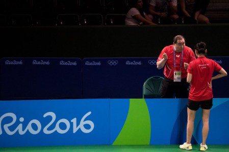 Equipe Canada - tennis de table - mo zhang - Rio 2016