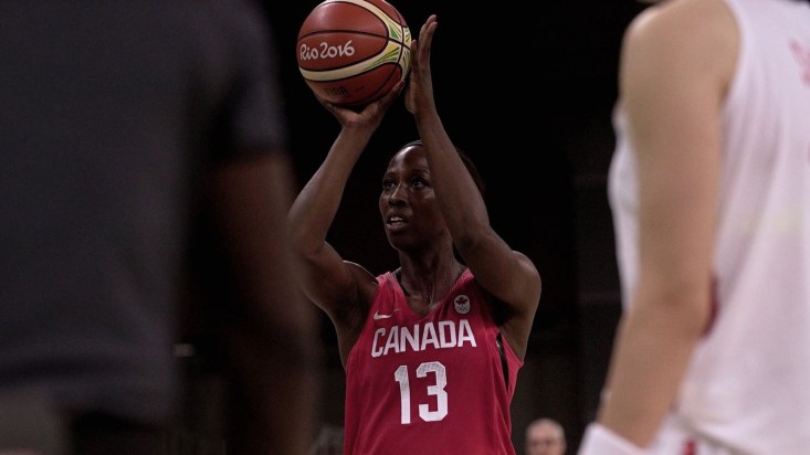 Equipe Canada - basketball - Tamara Tatham - Rio 2016