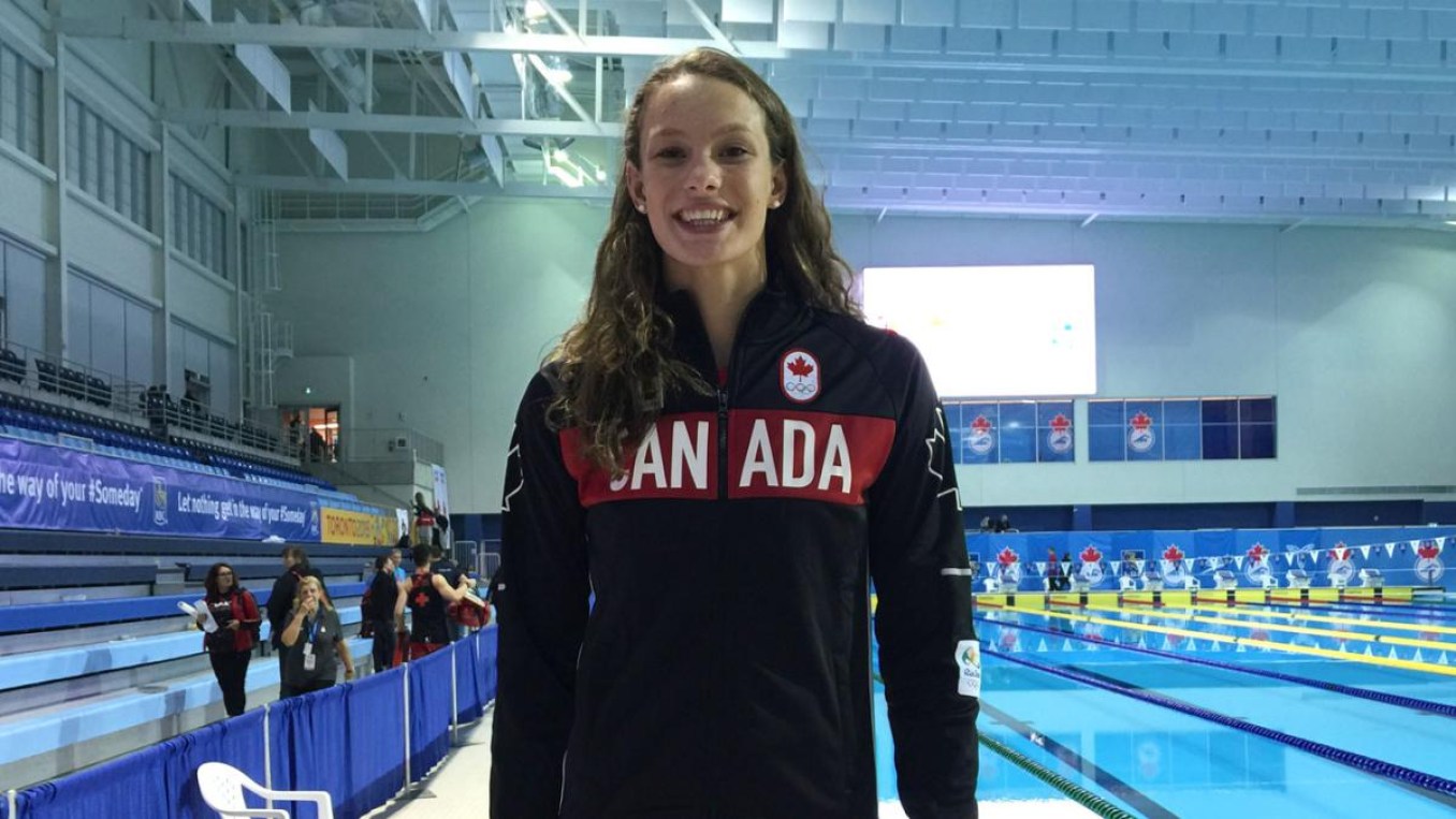 à 15 ans, Penny Oleksiak est la révélation des Essais olympiques de Natation Canada.