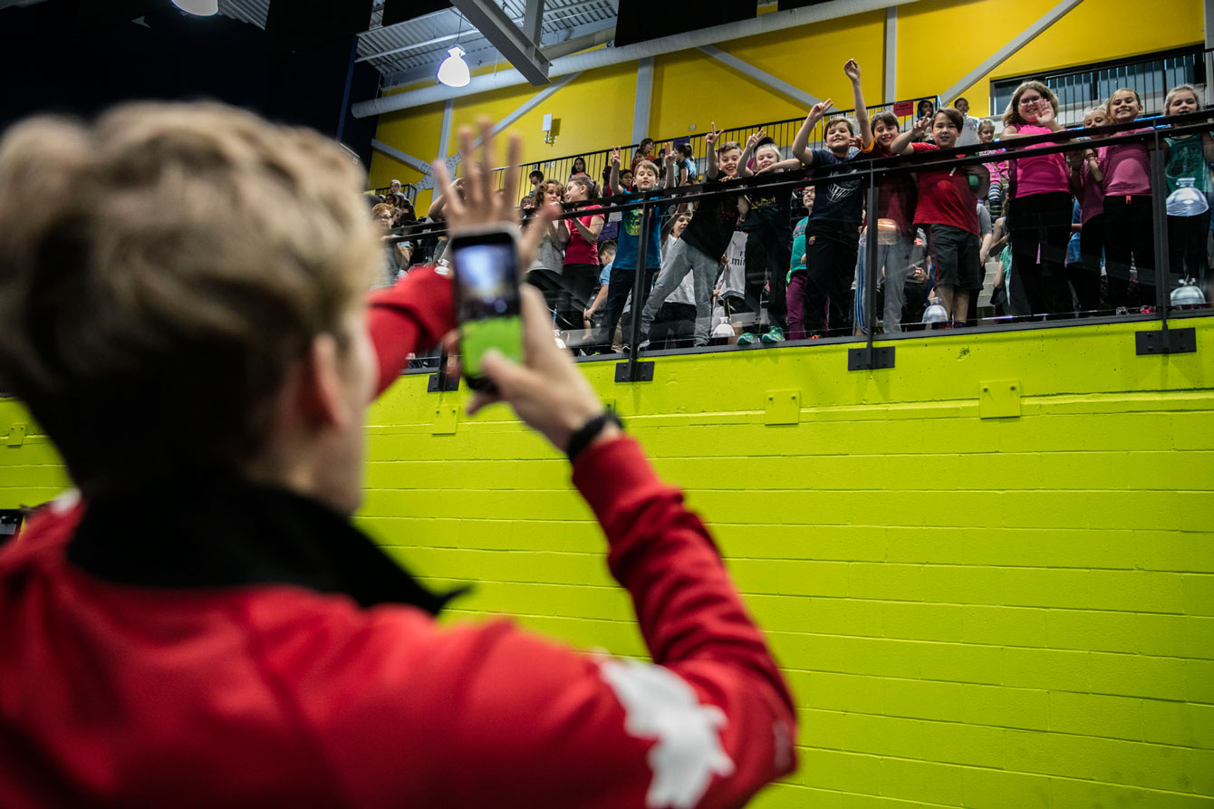 La célébration des athlètes de Rio 2016, à Ottawa et Gatineau le 2 novembre 2016. (Photo : David Jackson)