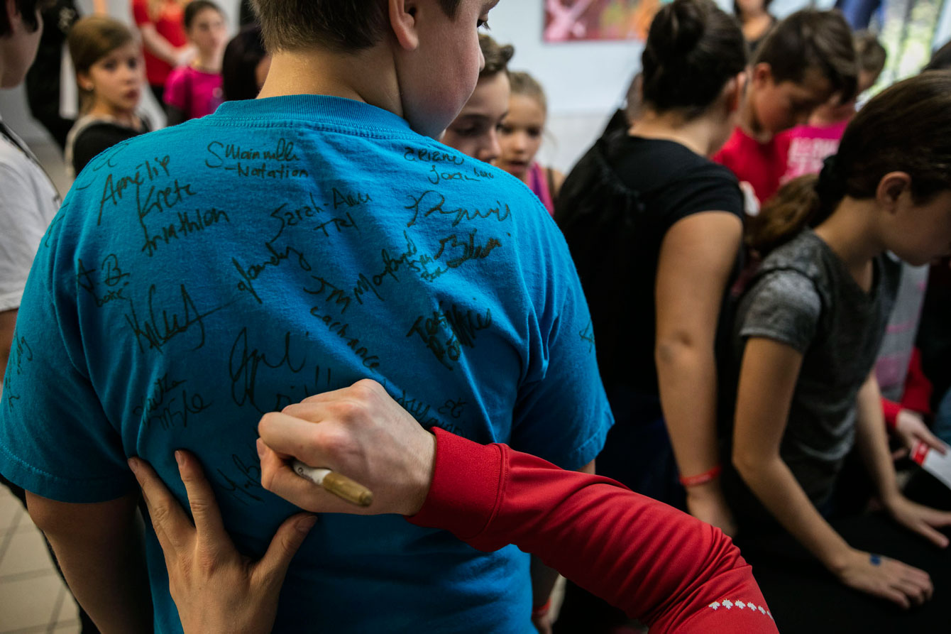 La célébration des athlètes de Rio 2016, à Ottawa et Gatineau le 2 novembre 2016. (Photo : David Jackson)