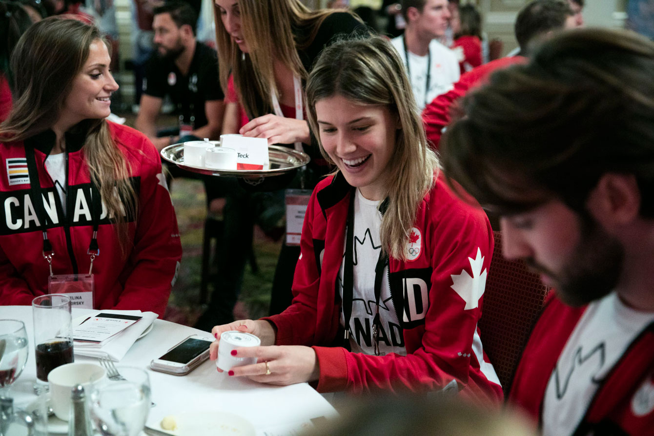 La célébration des athlètes de Rio 2016, à Ottawa et Gatineau le 2 novembre 2016. (Photo : David Jackson)