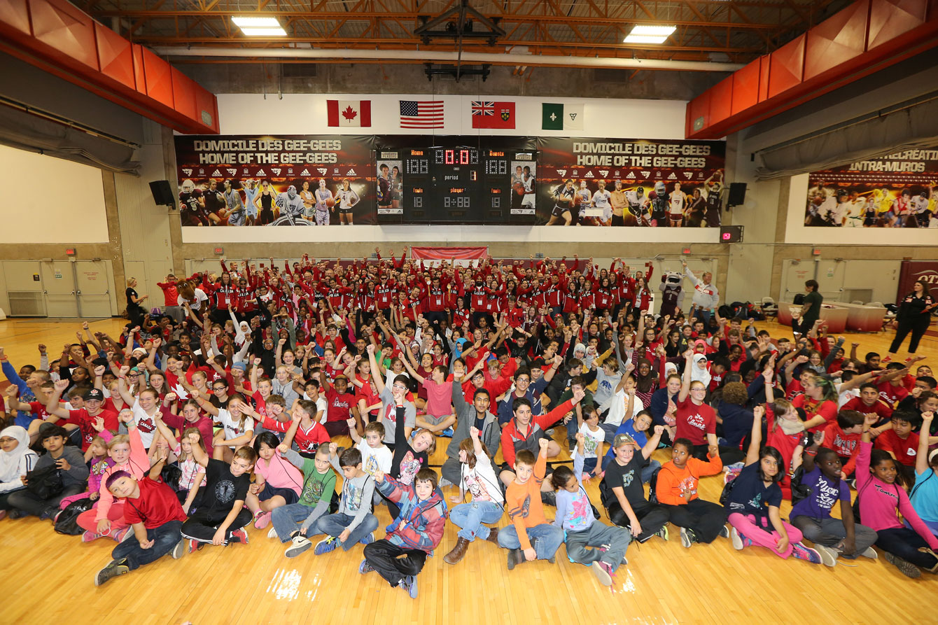 La célébration des athlètes de Rio 2016, à Ottawa et Gatineau le 2 novembre 2016. (Photo : Greg Kolz)
