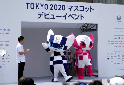 Les deux mascottes de Tokyo 2020