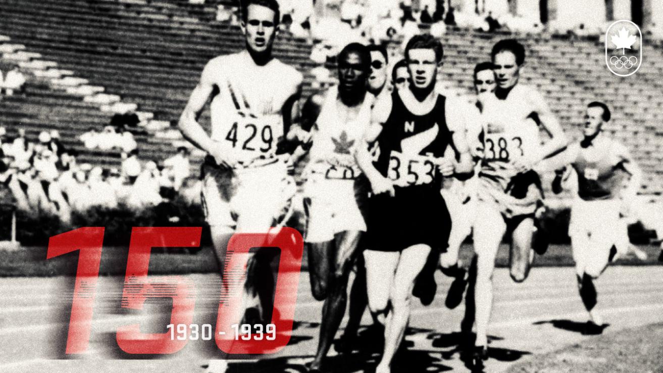 Afrique Du Sud Medaille Natation 1932 Athlete 150 ans de sport canadien: Les années 30 - Équipe Canada | Site officiel de  l'équipe olympique