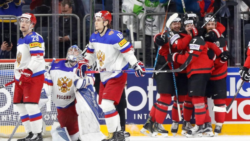 Mondial de hockey: Le Canada revient de l’arrière contre la Russie et passe en finale