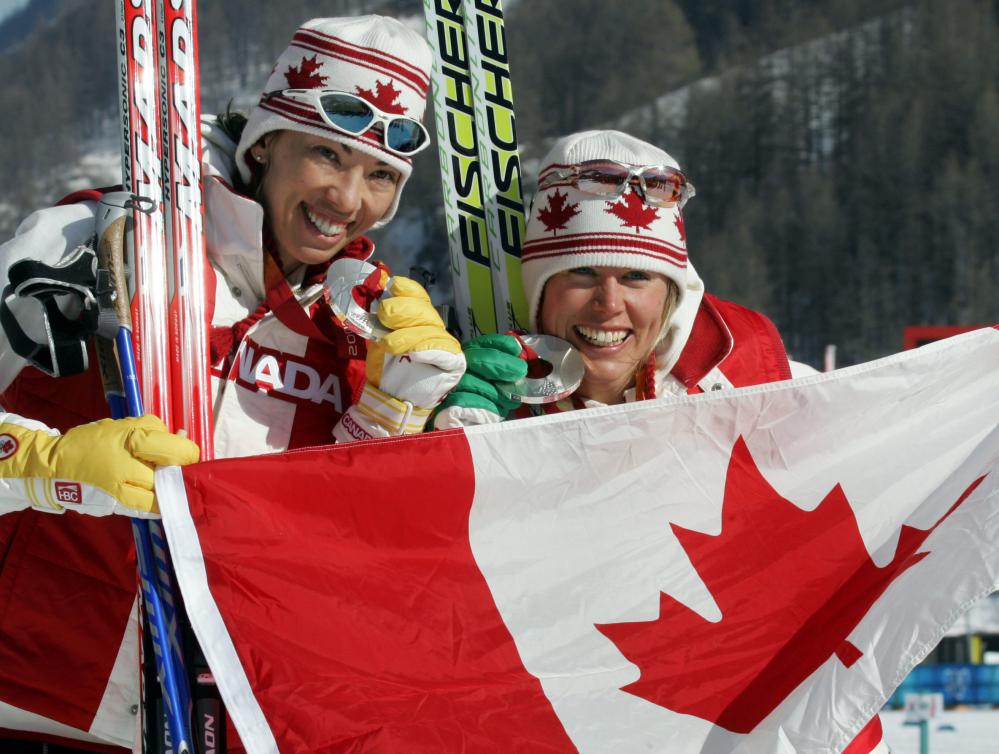 Beckie Scott et Sara Renner