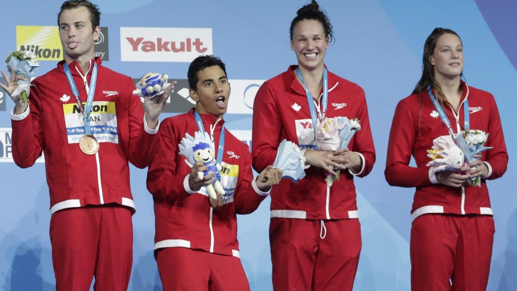 Mise à jour olympique: Équipe Canada excelle sur le sable, sur terre et dans l’eau