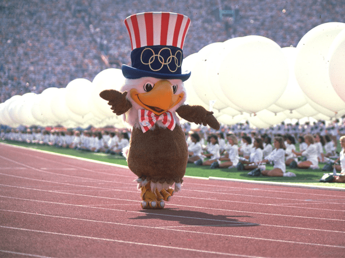 Sam, la mascotte officielle des Jeux de Los Angeles. (Photo : IOC)