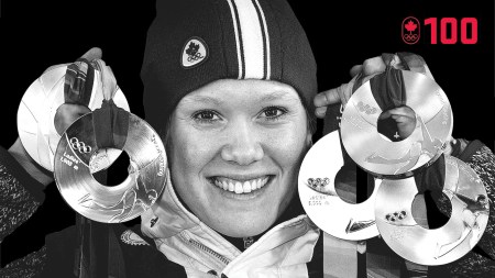 Équipe Canada - décompte 100 jours PyeongChang 2018 - Cindy Klassen - 100 Cindy Klassen était “La femme des Jeux” de Turin 2006 où elle est devenue la première athlète de patinage de vitesse à remporter cinq médailles, pour un total de six en carrière, faisant d’elle l’athlète canadienne la plus décorée de l’histoire. SOIS EXCELLENT.