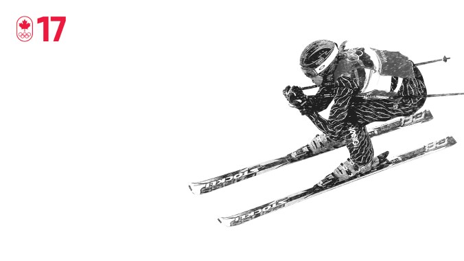 100 COUNTDOWN 17 HOR Ashleigh McIvor a fait ses débuts olympiques à l’épreuve inaugurale du ski cross à Vancouver 2010 en tant que championne mondiale en titre et médaillée d’argent des X Games. Elle a terminé les Jeux avec l’or, ravissant la foule locale. SOIS EXCELLENTE.