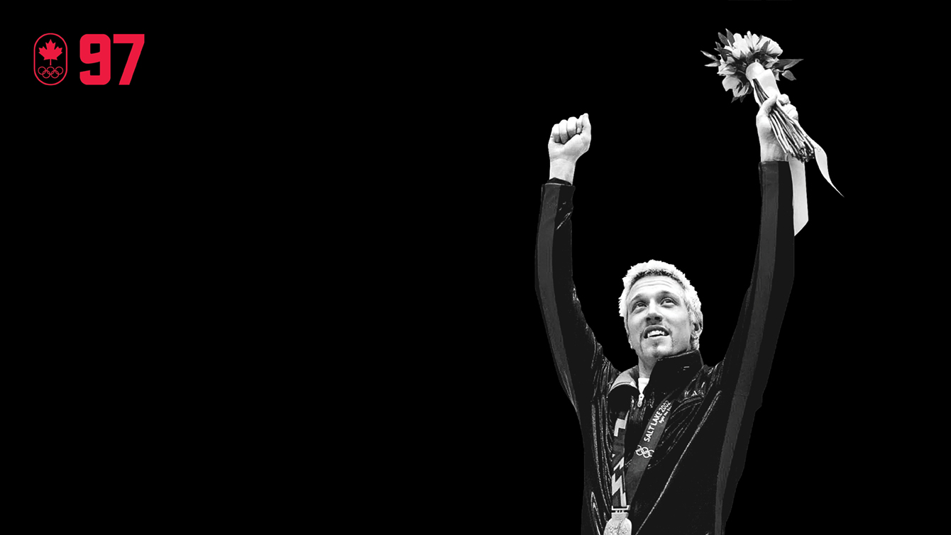 Marc Gagnon a connu son heure de gloire à Salt Lake City 2002 - littéralement - alors qu’il a remporté l’or au 500 m et au relais 5000 m à la dernière soirée des courses de courte piste. Avec ses cinq médailles en carrière, il est l’olympien masculin le plus décoré du Canada. SOIS DÉTERMINÉ.