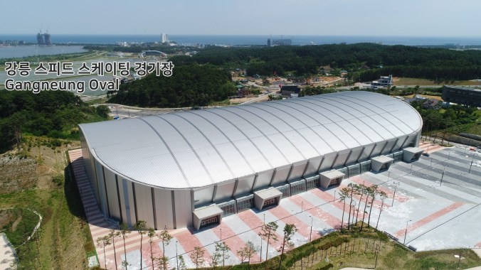 L'Ovale de Gangneung accueillera les épreuves de patinage de vitesse sur longue piste. (pyeongchang2018/Facebook)