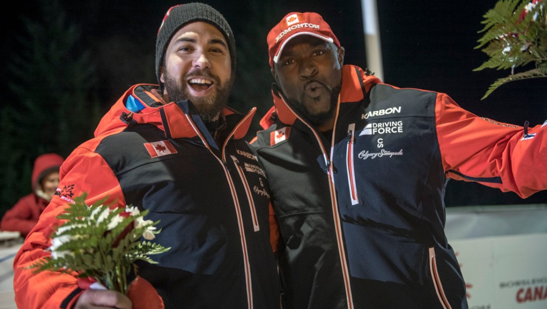 Equipe Canada-bobsleigh-chris-spring-neville-wright-podium