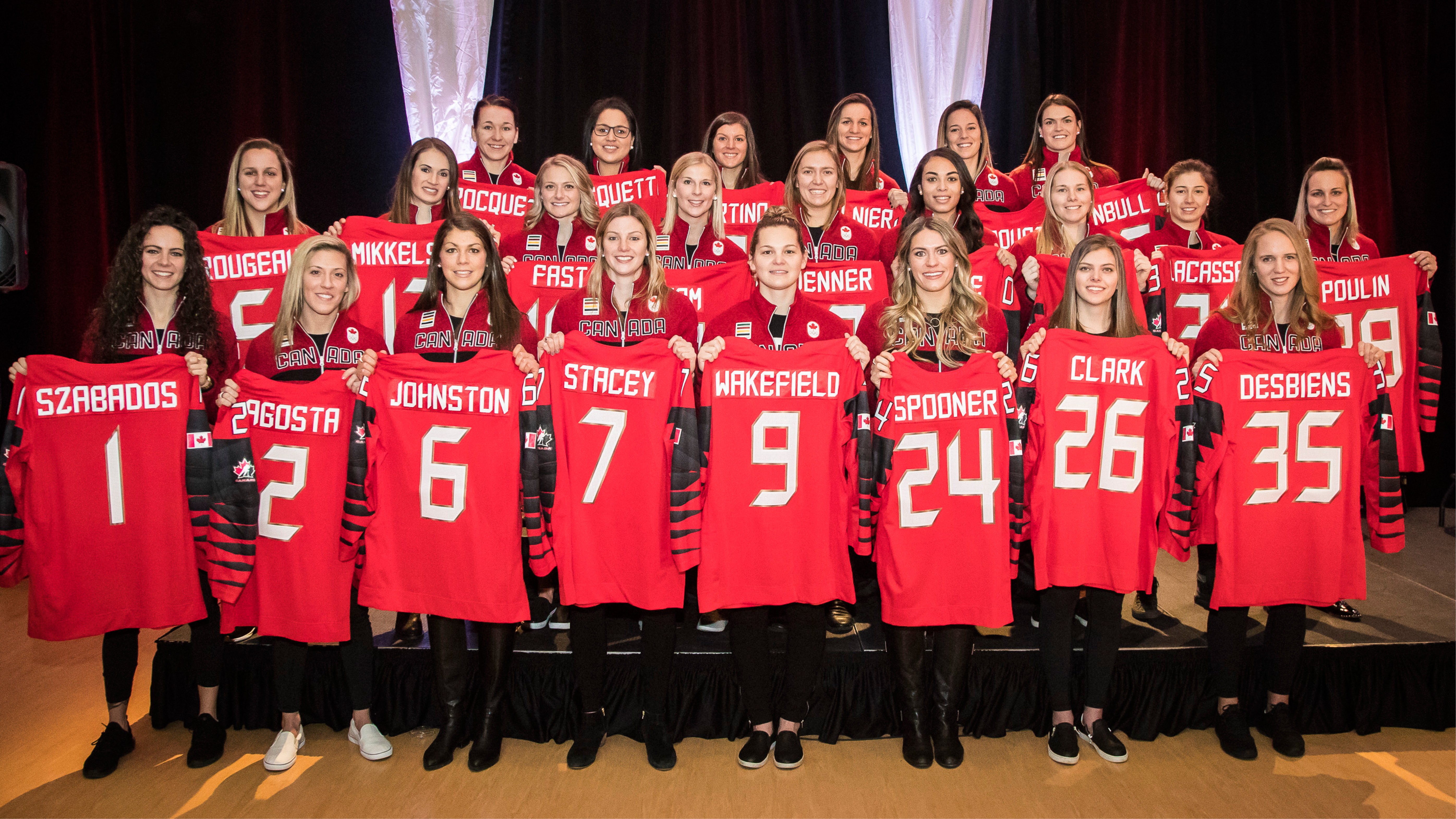 Annonce De La Composition De L quipe F minine De Hockey Du Canada Pour 