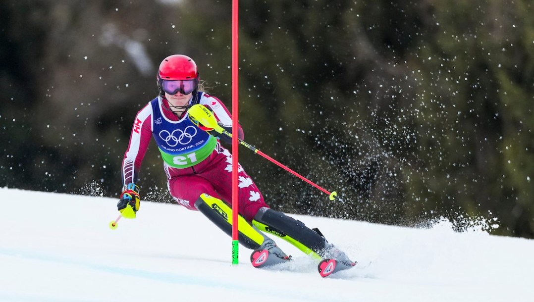 Laurence St-Germain en ski.