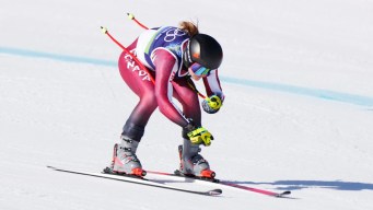 Valérie Grenier en position vitesse.