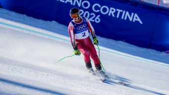 James Crawford en ski.