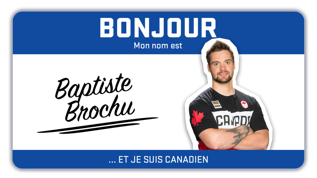 Bonjour, mon nom est Baptiste Brochu et je fais du snowboard