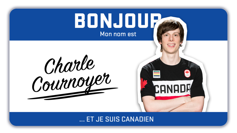 Bonjour, mon nom est Charle Cournoyer et je patine