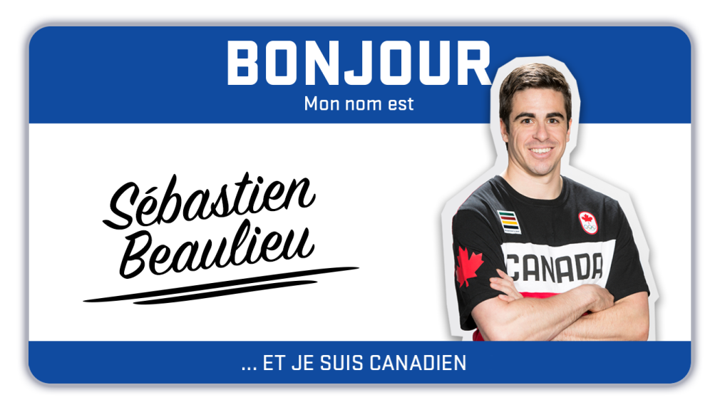 Bonjour, mon nom est Sébastien Beaulieu et je fais du snowboard