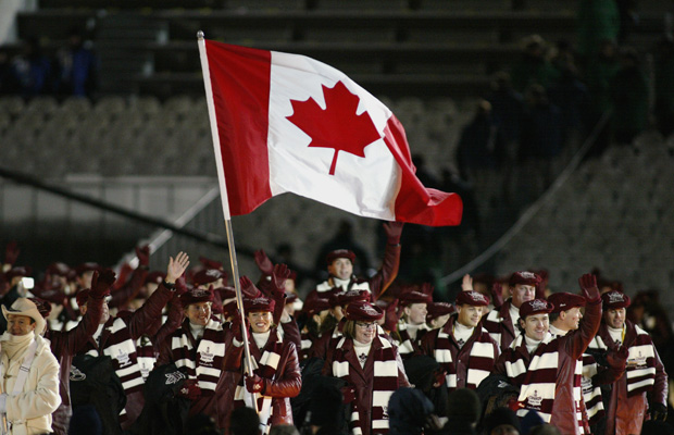 Équipe Canada aux Jeux de Salt Lake City.