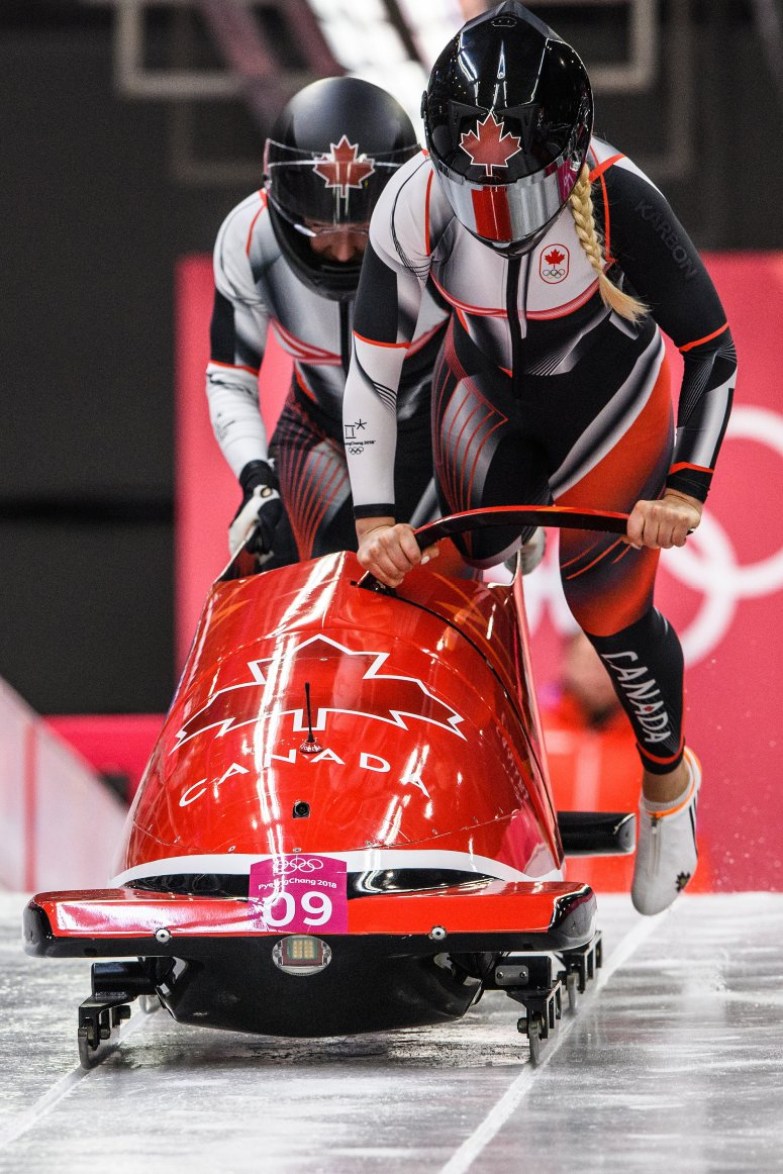 equipe canada-bobsleigh-alysia rissling-heather moyse-pyeongchang 2018