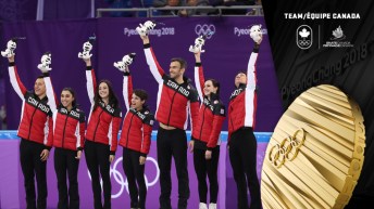 Épreuve par équipes - Patinage artistique - Médaille d'or - PyeongChang 2018 - Équipe Canada