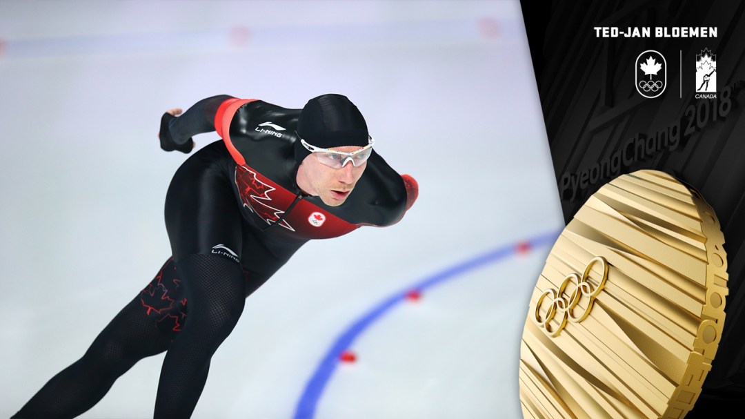 Ted-Jan Bloemen - Médaille d'or - PyeongChang 2018 - Équipe Canada