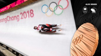 Alex Gough - Médaille de bronze - PyeongChang 2018 - Équipe Canada