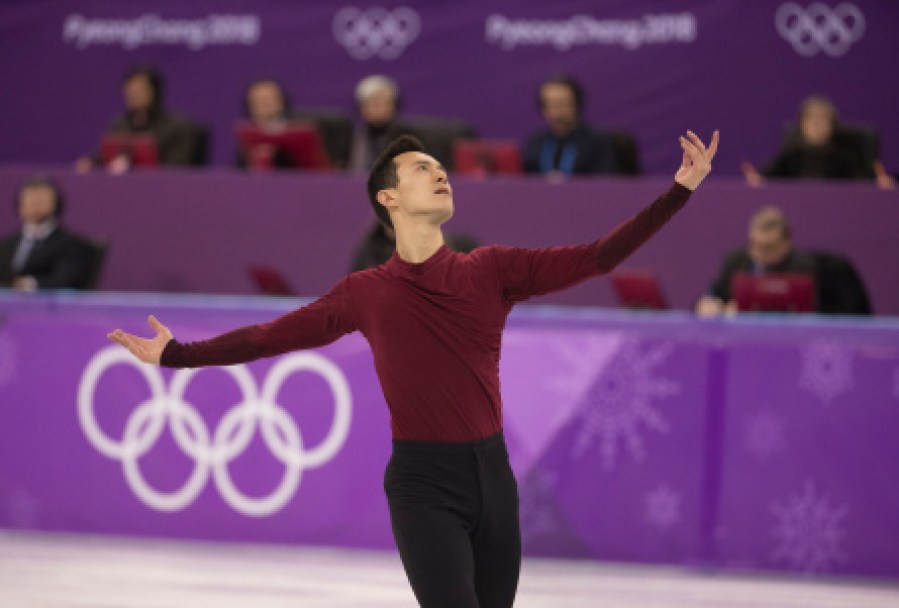 Patrick Chan a livré une performance émotive pour ses derniers Jeux olympiques, lors de la finale en patinage artistique. LA PRESSE CANADIENNE/HO - COC – Jason Ransom