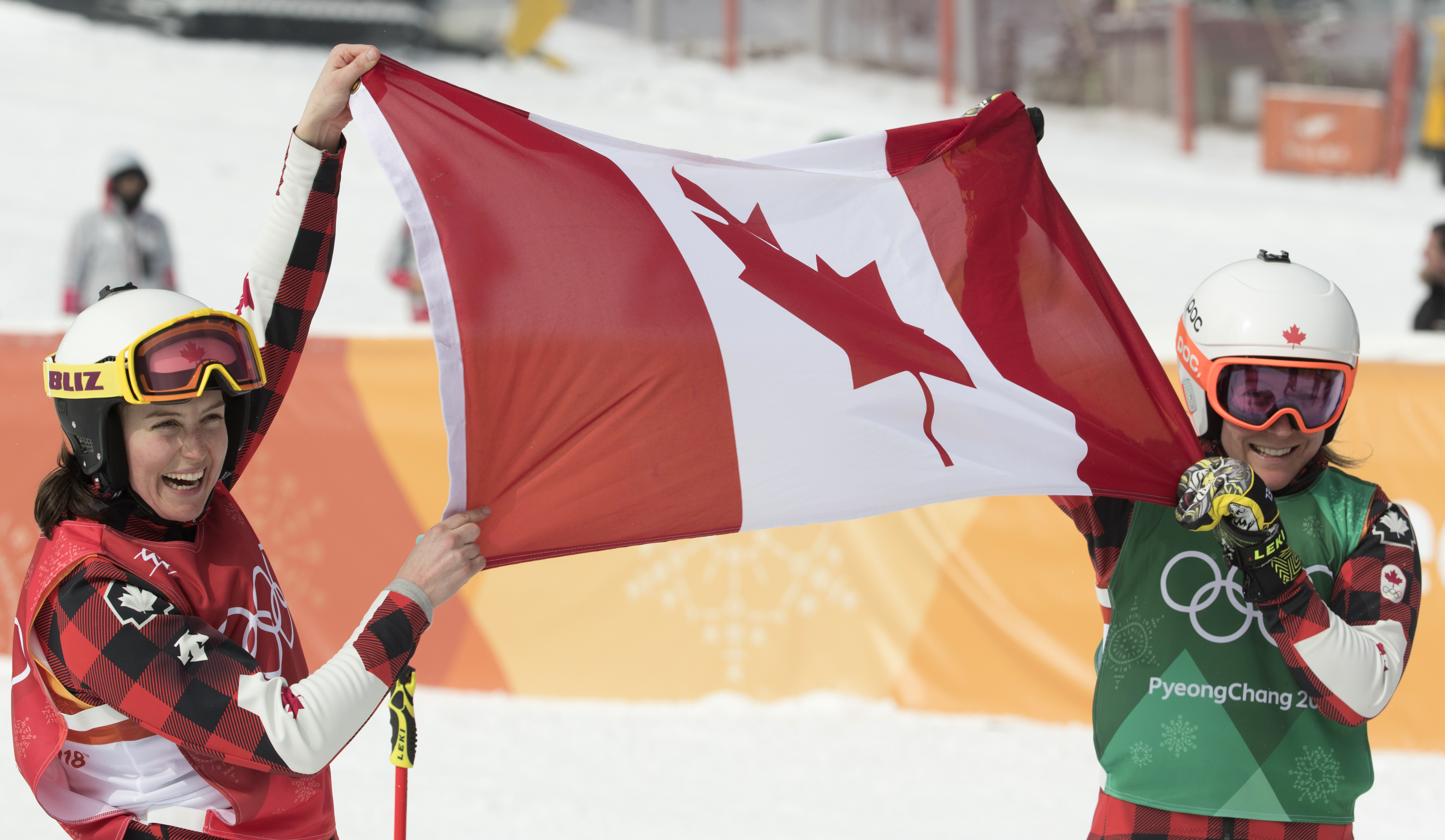 Equipe Canada-Ski Cross-Kelsey Serwa-Brittany Phelan-PyeongChang 2018