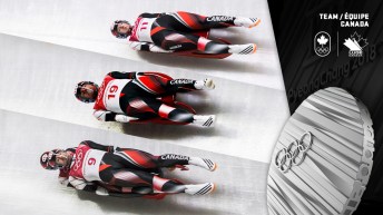 Alex Gough, Samuel Edney, Tristan Walker et Justin Snith - Médaille d'argent - PyeongChang 2018 - Équipe Canada
